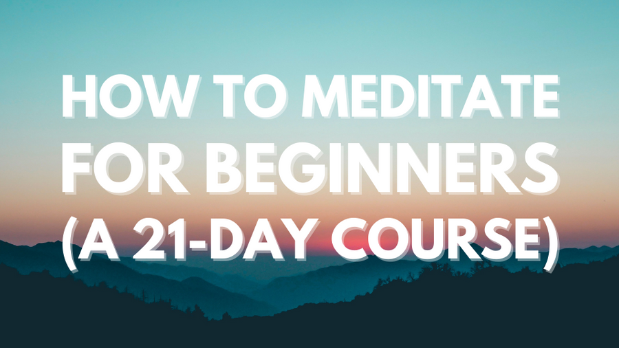 GIFT THIS COURSE: How to Meditate for Beginners