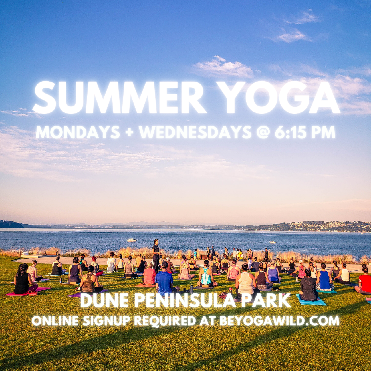 Summer Yoga at Dune Peninsula