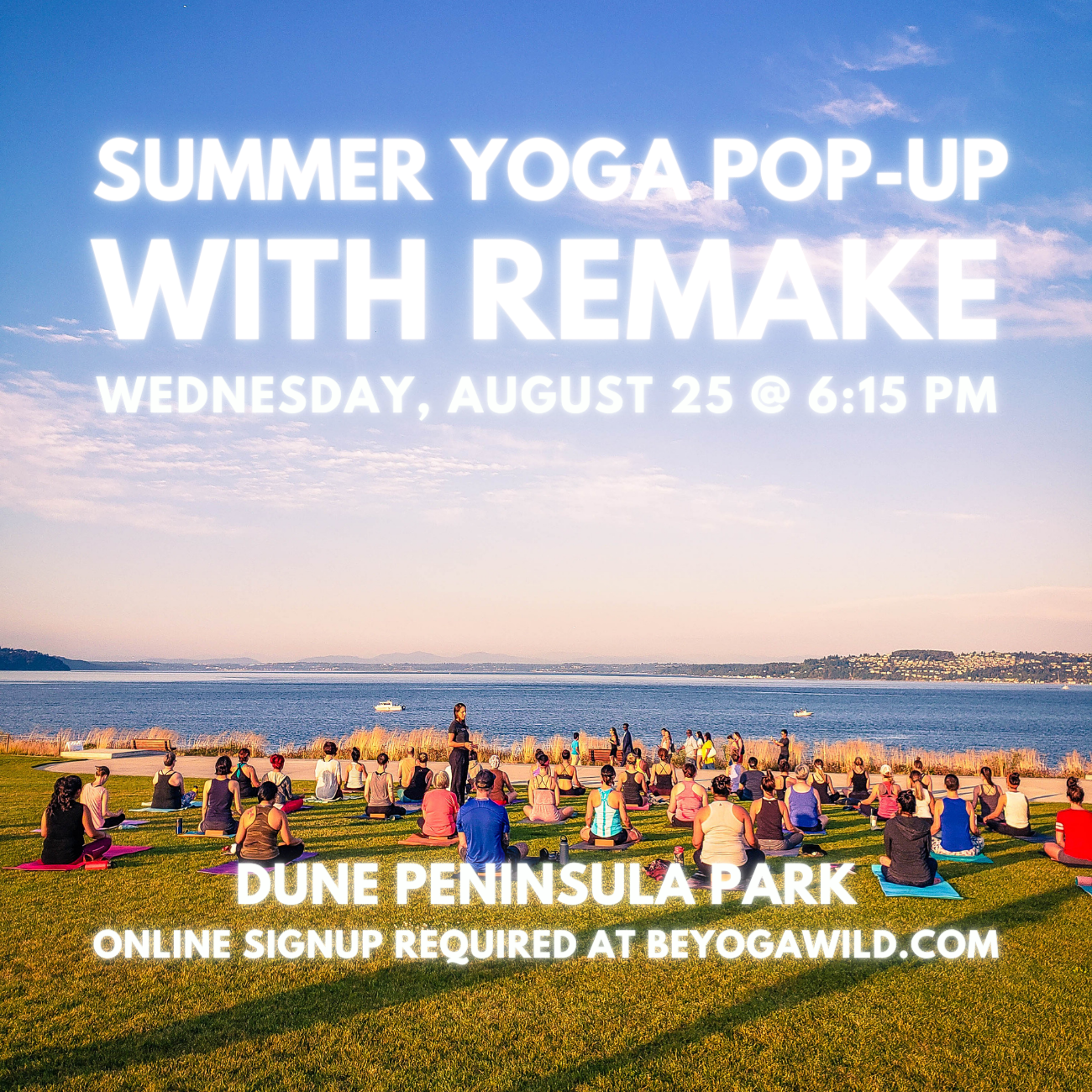 Summer Yoga at Dune Peninsula