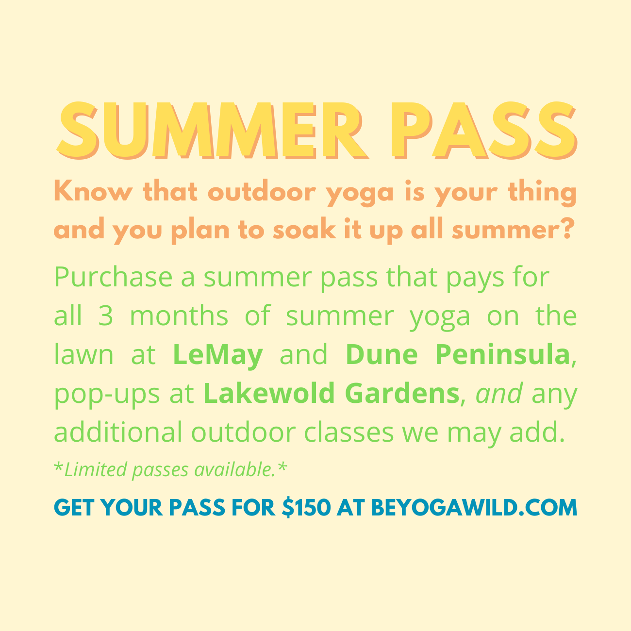 7/25 Pop-Up at Lakewold Gardens